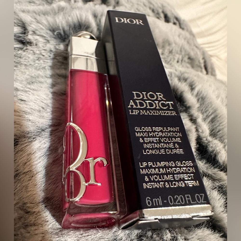 DIOR Addict Lip Maximizer Gloss 007 Raspberry Size 0.2 oz / 6 mL - Picture 5 of 13